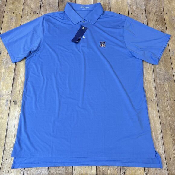 B Draddy Sport Polo Shirt Mens XL Inverness Club Country Club Golf Logo NEW NWT - Picture 3 of 14